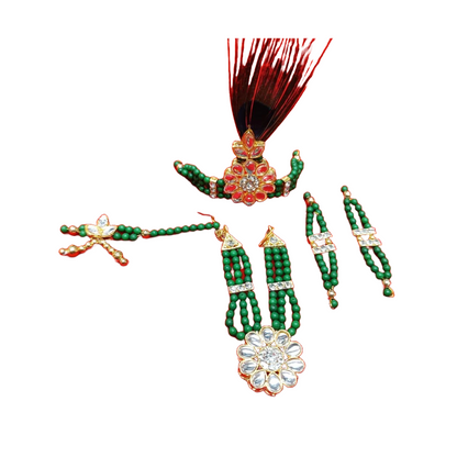 Ladoo gopal jewellery set