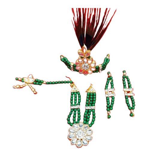 Ladoo gopal jewellery set