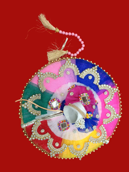 Ladoo Gopal dress with pagdi